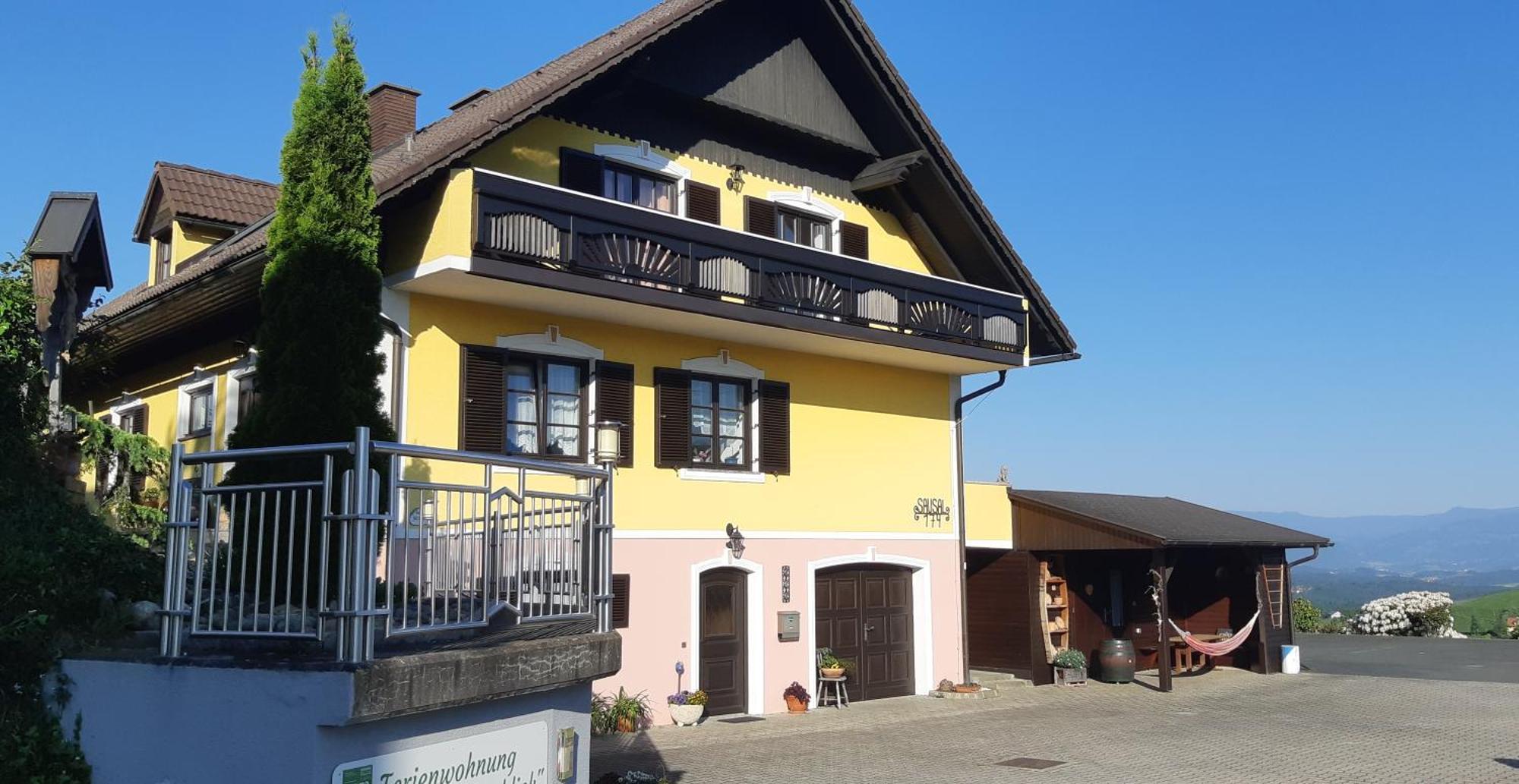 Wein- Und Weitblick Lägenhet Gleinstätten Exteriör bild